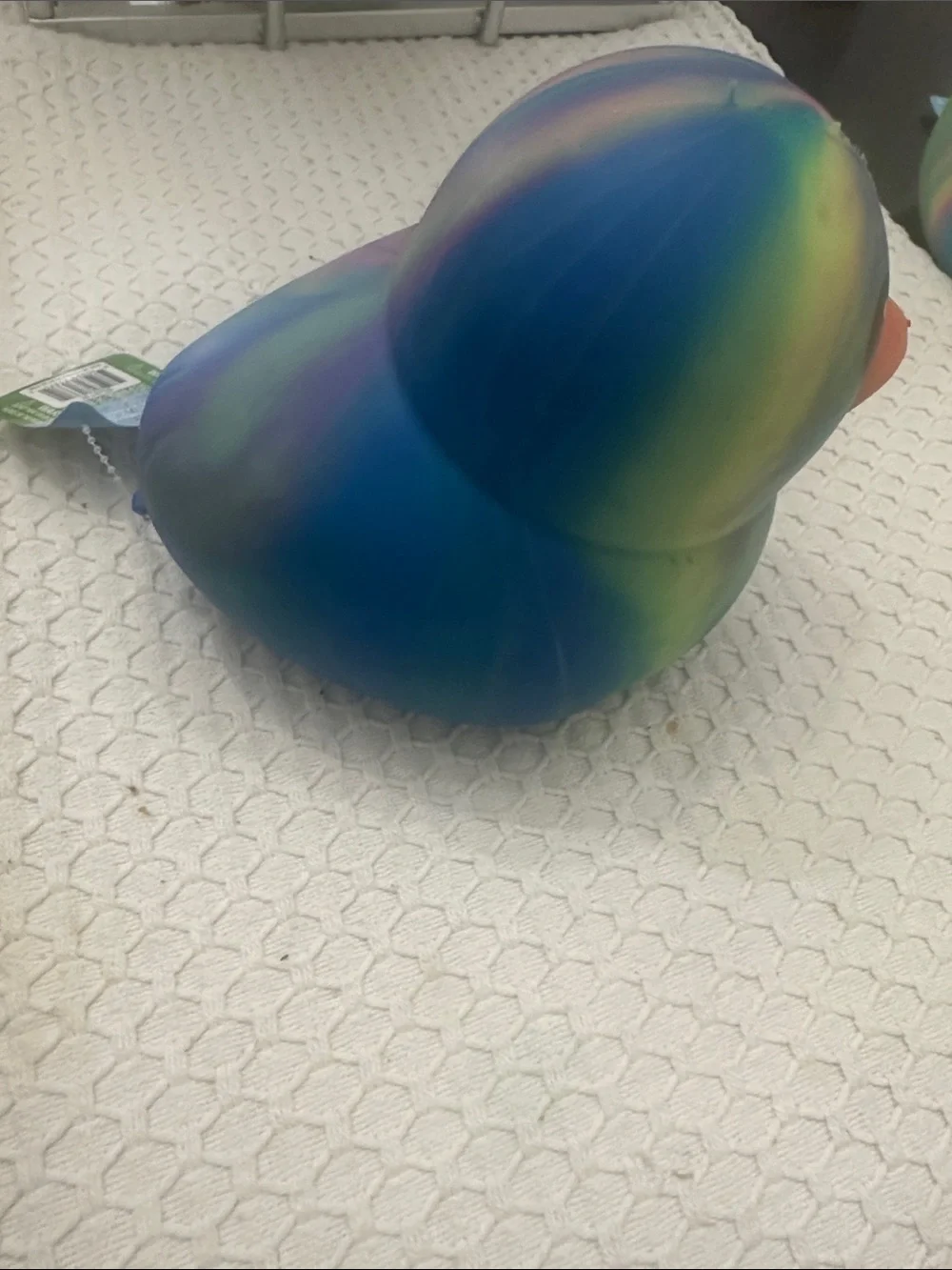 Jumbo Tie-Dye Squeeezy Duck Squishies